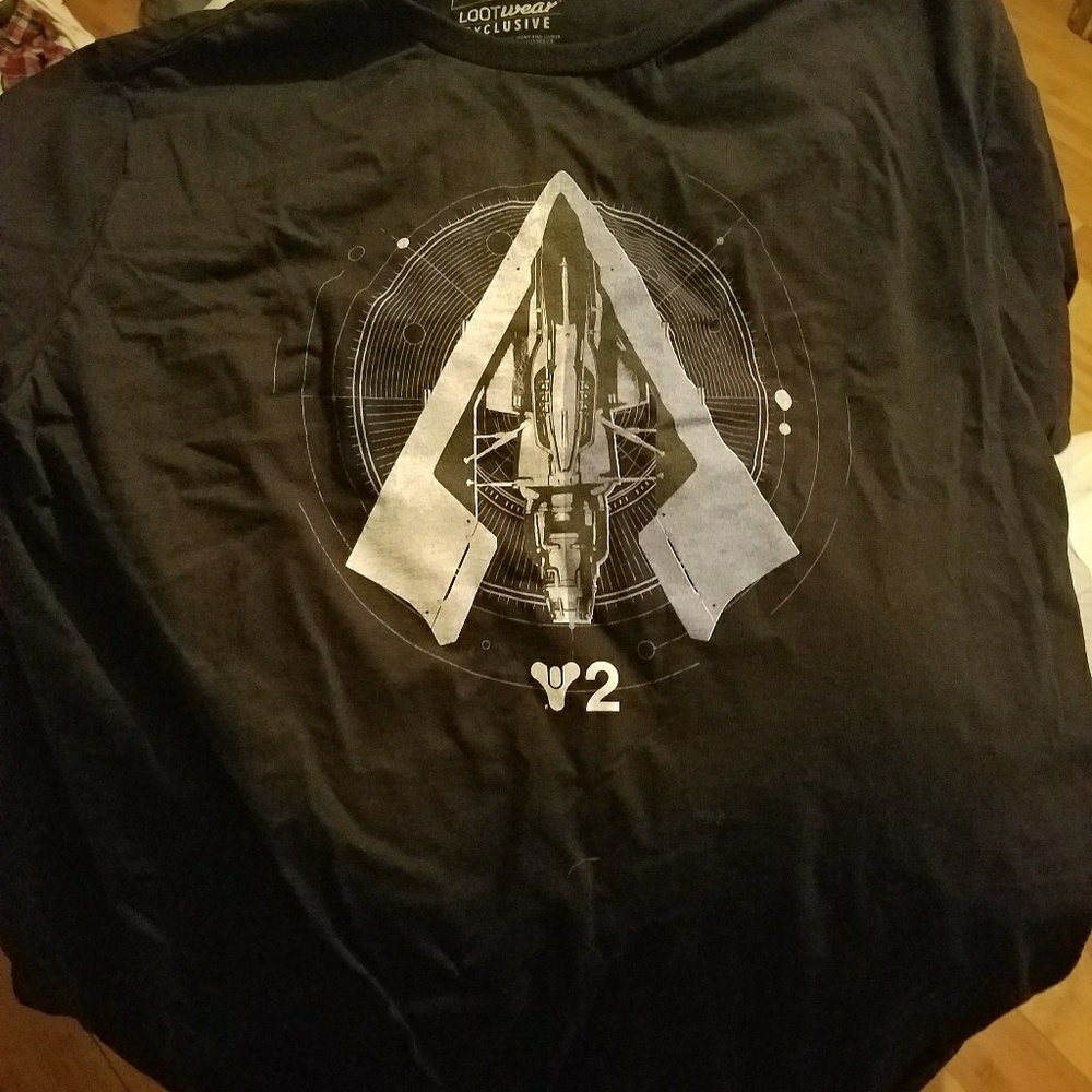Destiny 2 Mens XL loot wear exclusive shirt new